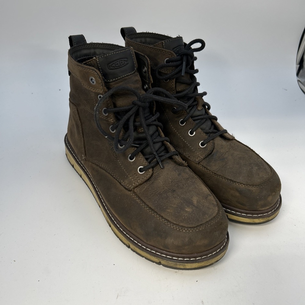 KEEN UTILITY San Jose 6" Waterproof Work Boot Men's Size 11EE Cascade